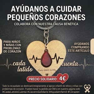 Llavero cada latido cuenta